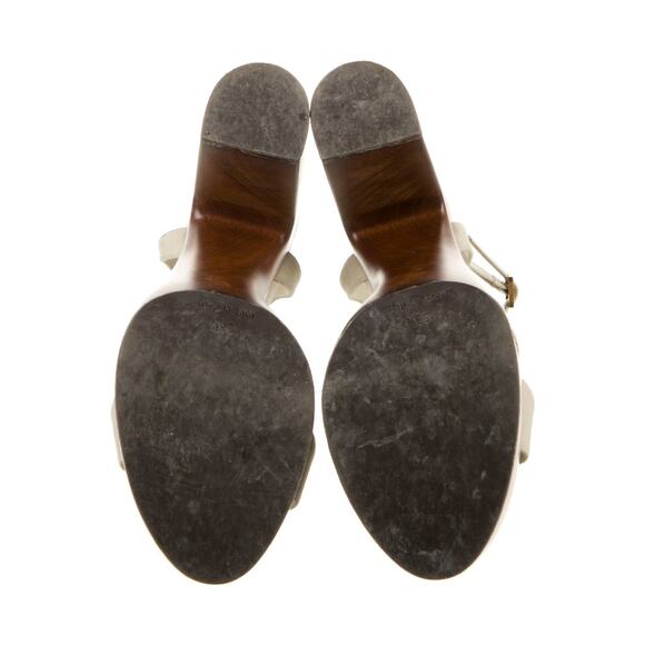 ❤️Saint Laurent Canvas Platform Heels❤️ - Picture 5 of 5